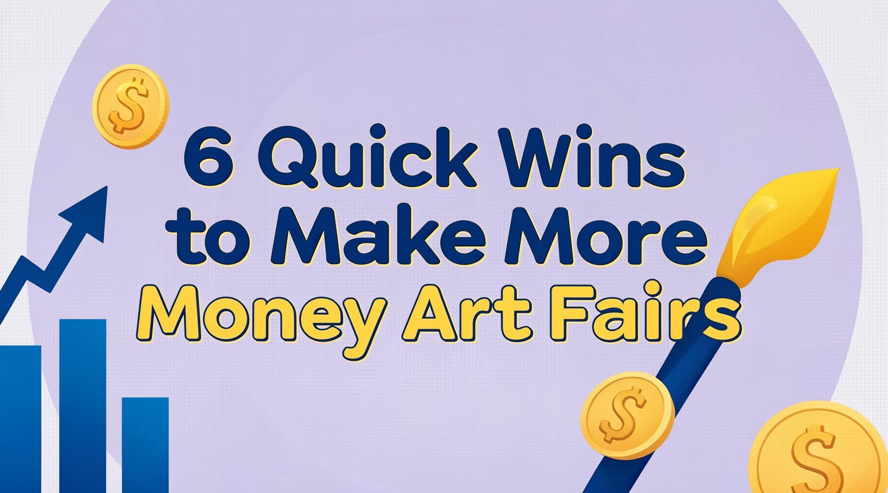 6 Quick Wins to Make More Money at Art Fairs—Proven Strategies From 14 Years of Selling