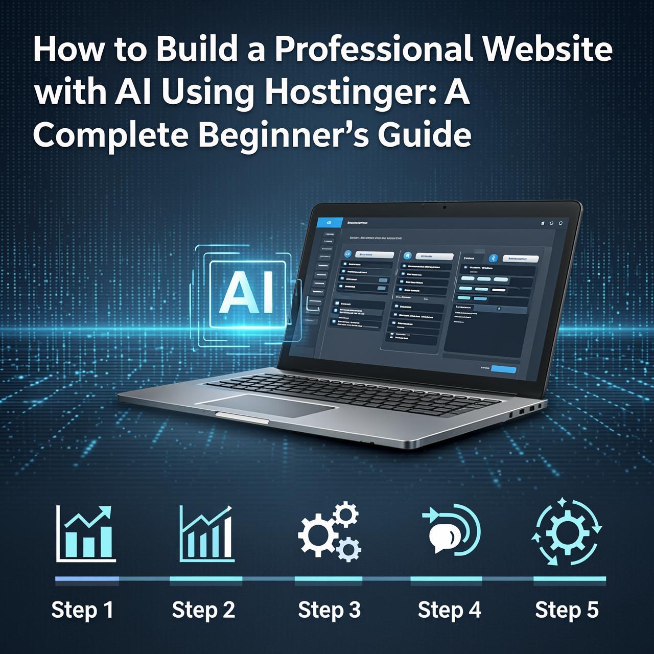 Professional Website with AI Using Hostinger